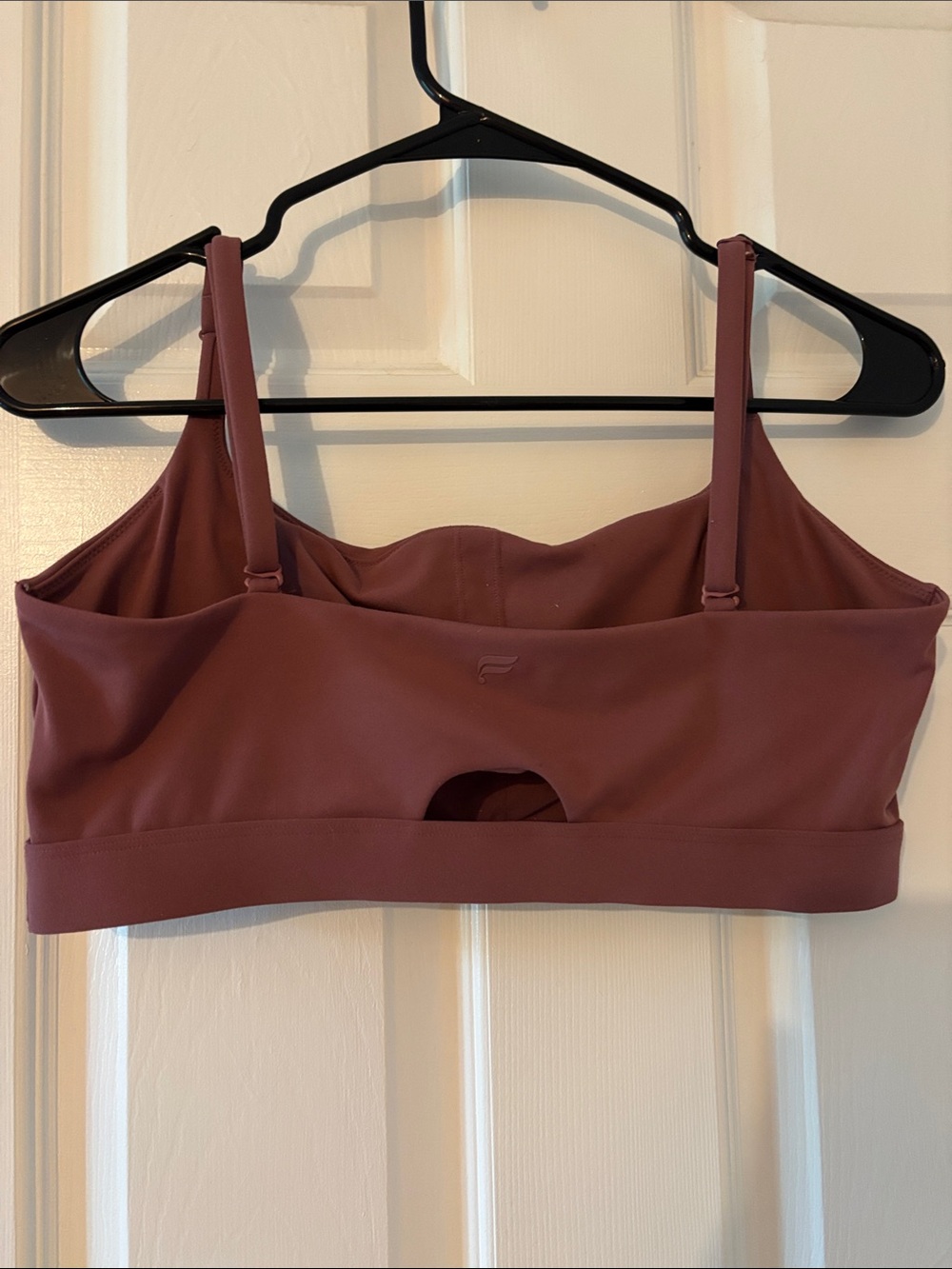 Fabletics Mauve Cutout Sports Bralette